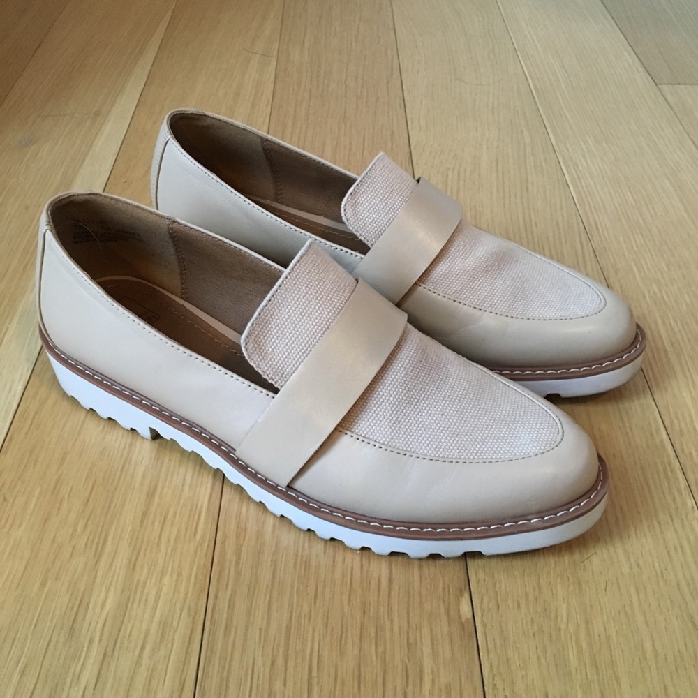14th & Union Pink Pointed Toe Loafers